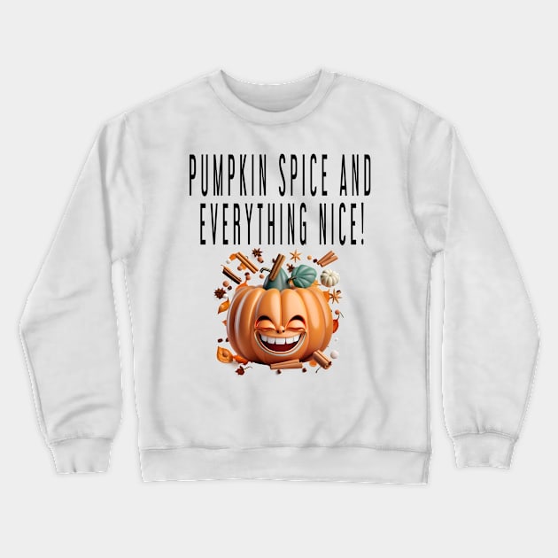 Pumpkin Spice Crewneck Sweatshirt by Double You Store